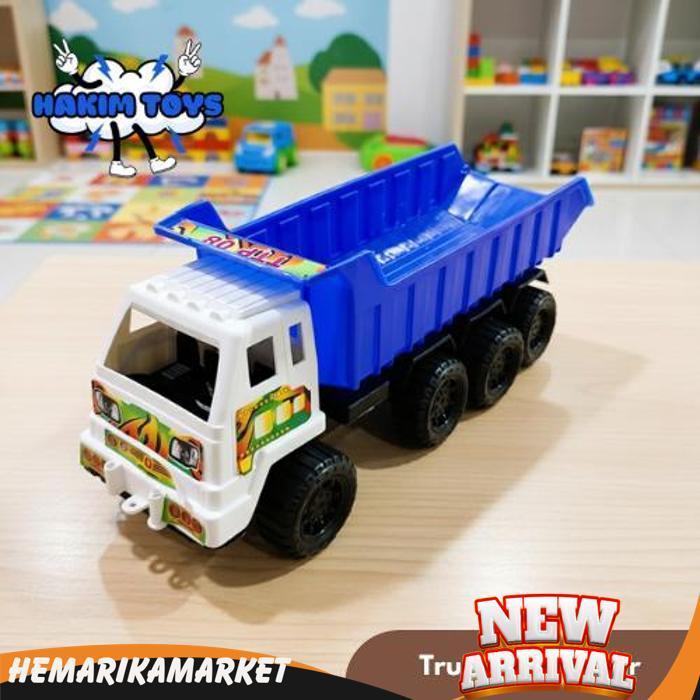 Truk Mainan Dump Pasir Plastik Keren Lucu | Ttp08