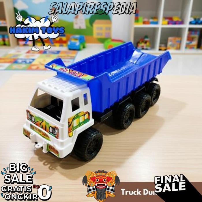 Truk Mainan Dump Pasir Plastik Keren Lucu | Ttp08