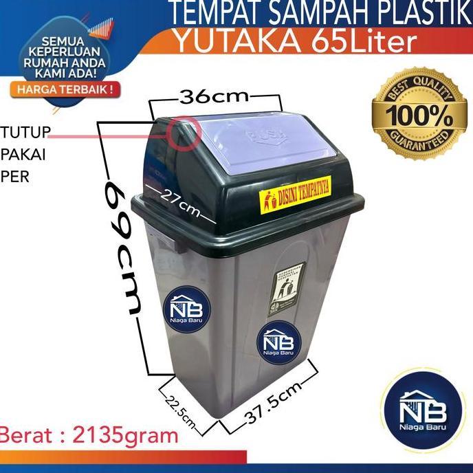 HARGA DISC - Tempat Sampah 65 Liter YUTAKA