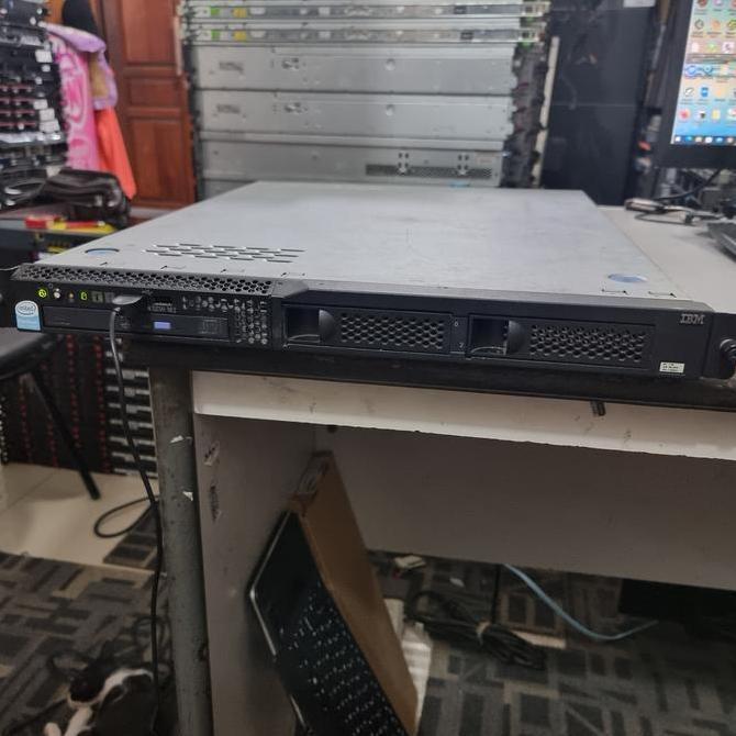 Server IBM system x3250 m2 Mikrotik x86 4cpu 4Port gbe
