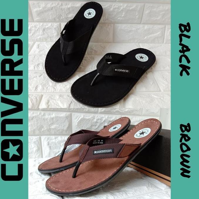 DR244 - SANDAL JEPIT PRIA CONVERSE. SANDAL COWOK LAKI LAKI MURAH CONVERSE