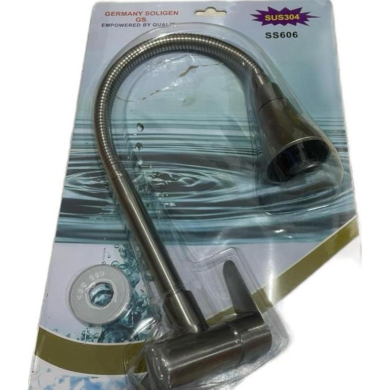 Kran angsa cuci piring soligen flexibel/kran cucian piring /kran sink (sus304)
