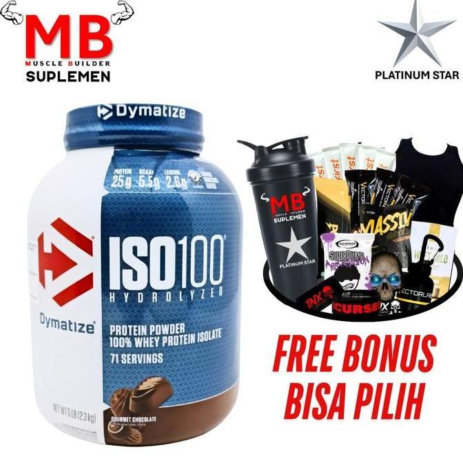 Mento- Iso 100 Dymatize 5 Lbs Whey Iso100 5Lbs Lb 5Lb Isolate Hydrolyzed Susu