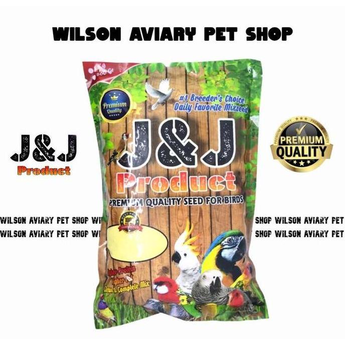 J&J Starter Food 1Kg Bubur Lolohan Baby Burung Lovebird Parkit Parrot
