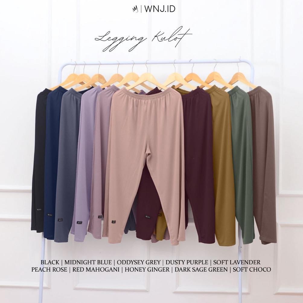 Terlaris Legging Kulot Cewek Cowok Unisex - Hijab Wnj