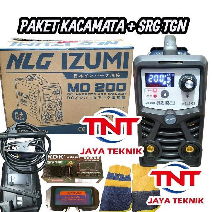 MESIN LAS INVERTER IZUMI MO 200 / TRAFO LAS INVERTER IZUMI MO MMA 200