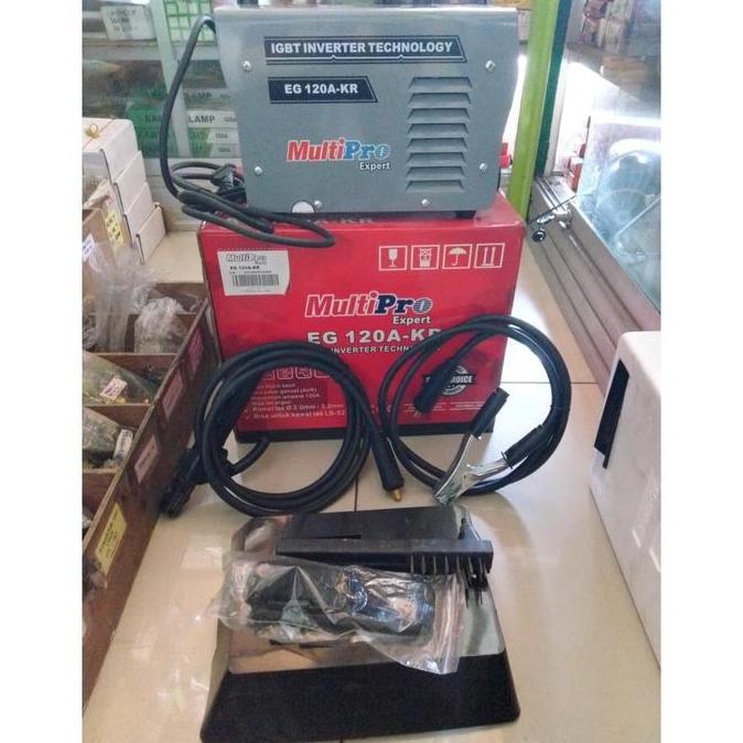 Multipro Expert EG120A-KR Mesin Las 900 Watt Travo Las MMA Inverter