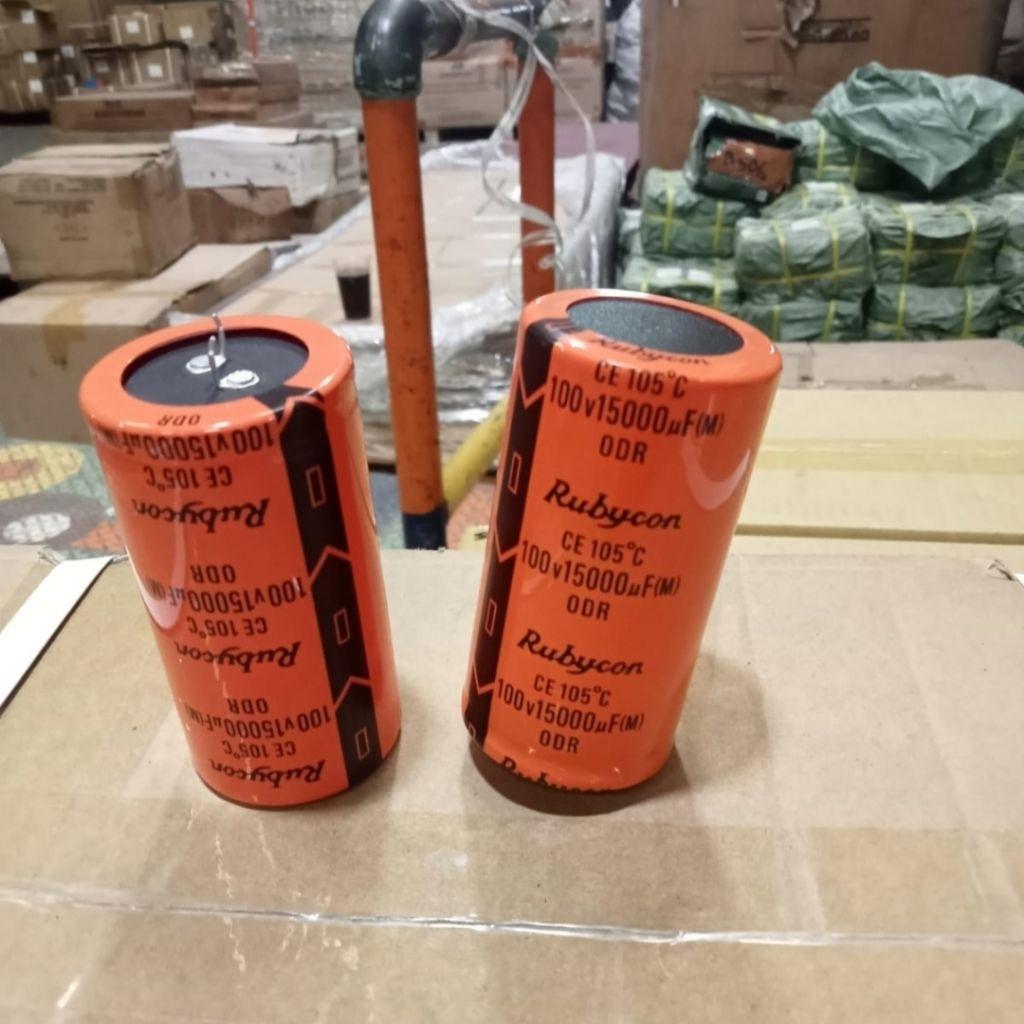 Elco Rubycon 15000Uf 100V Orange