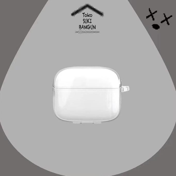 Case untuk Baseus Bowie M2 Silicone CLEAR Transparent TWS Casing Cover Pouch Protector