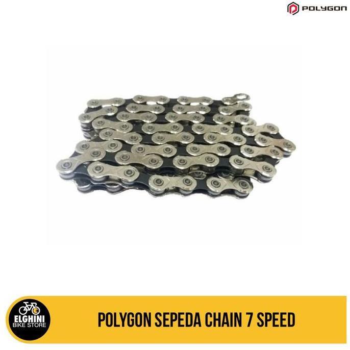 Rantai Sepeda Polygon Sepeda Chain 7 Speed