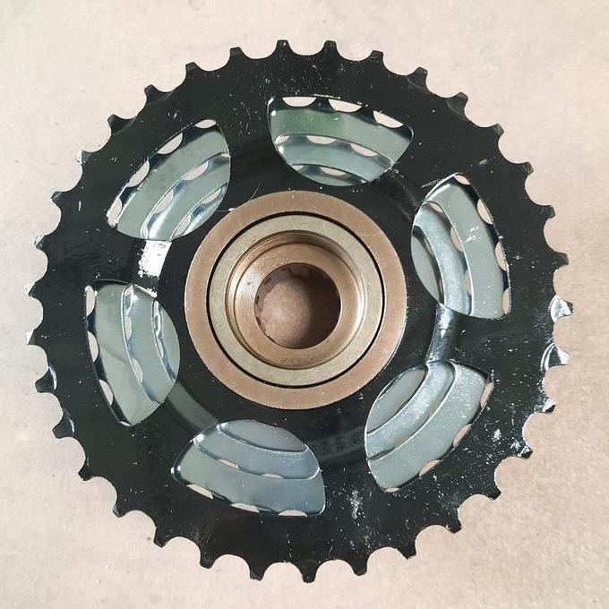 FREEWHEEL OXO 8sp DRAT 8 SPEED 13-34T CHROME-BLACK SPROCKET DRAT