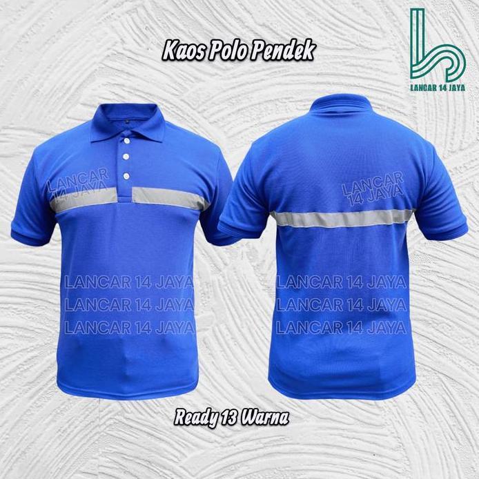 KAOS BAJU PENDEK SAFETY K3 CUSTOM / KAOS LAPANGAN KERJA