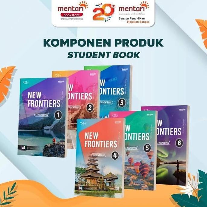 New Frontiers with Downloadable Audio | Buku Belajar Bahasa Inggris SMP-SMA