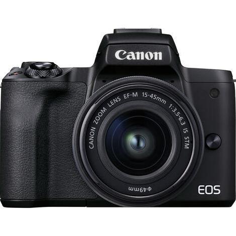 Canon EOS M50 II Kit 15-45MM GARANSI RESMI M 50 MARK 2 MIRRORLESS
