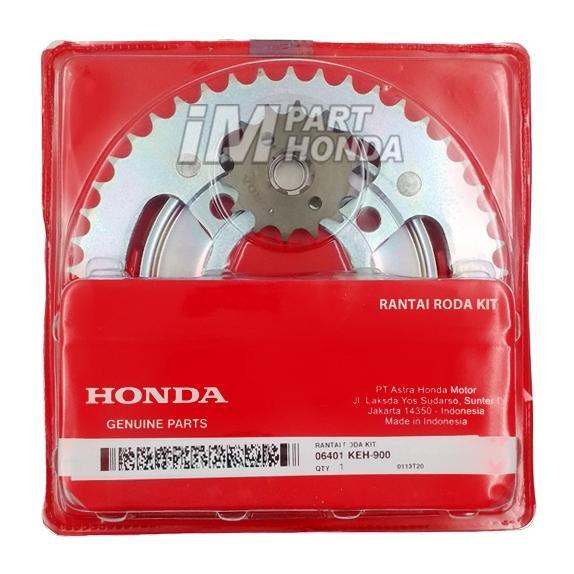 Produk Terbaru 06401-Keh-900 Gear Gir Rantai 1 Set Gl Pro Neotech Megapro Lama Primus 1999 - 2009 Jk