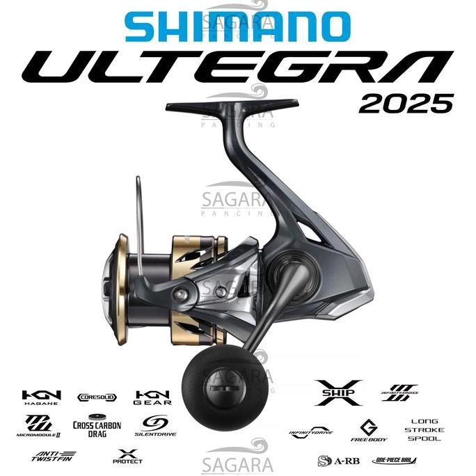 Veii- New- Reel Shimano Ultegra | Reel Galatama | Reel Casting | Reel Pancing Spinning