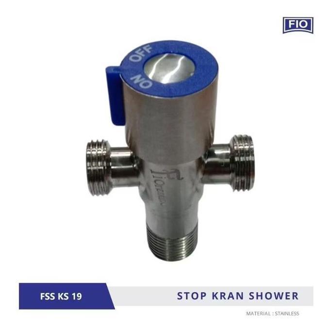 kran t / stop kran cabang untuk kloset dan jet shower cebok toilet