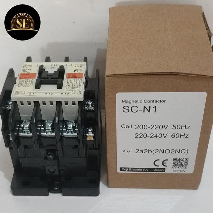 humannisst- Magnetic Contactor Fuji SC-N1 Kontaktor fuji SCN1 SCN-1 Diskon