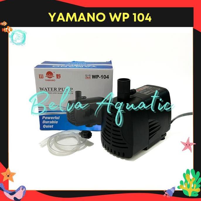 Fishup- Yamano 104 Wp-104 Wp 104 Pompa Aquarium Pompa Kolam Pompa Hidroponik