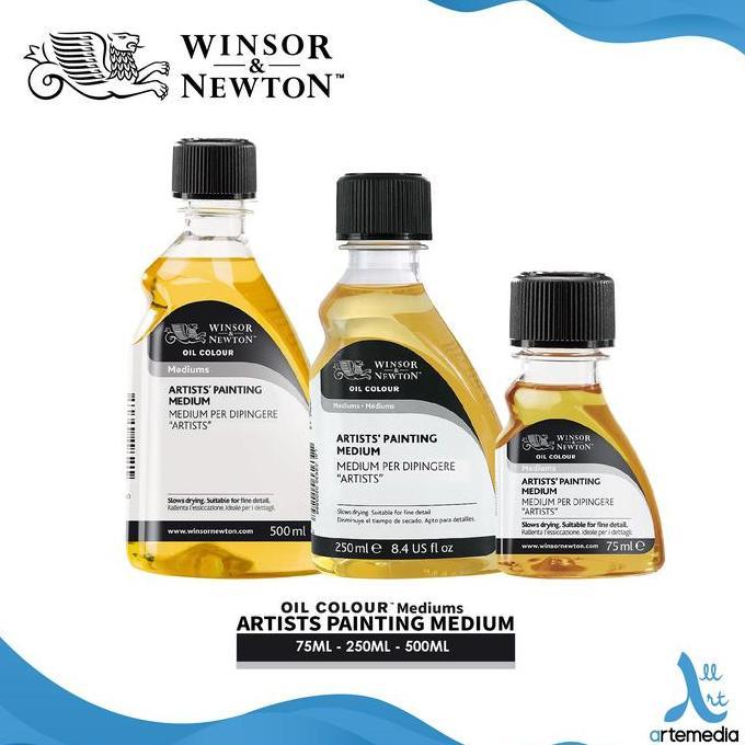 Winsor & Newton Oil Painting Medium Artists Painting Medium untuk Lukisan Cat Minyak Diskon