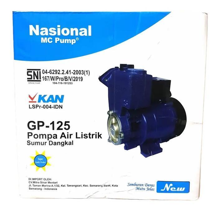 POMPA AIR NASIONAL MC GP - 125 (SUMUR DANGKAL)