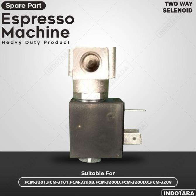 Two Way Solenoid Valve For Ferratti Ferro Fcm-3201,Fcm-3101,Fcm-3200B,Fcm-3200D,Fcm-3200Dx,Fcm-3209