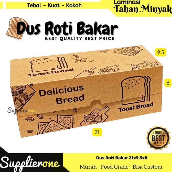 Bebasaja- Dus Roti Bakar Bandung Pack / Box Roti Bakar / Kemasan Roti Bakar