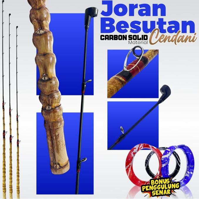 Joran Pancing Carbon Sutet dan Besutan Cendani Carbon Kolam Besutan