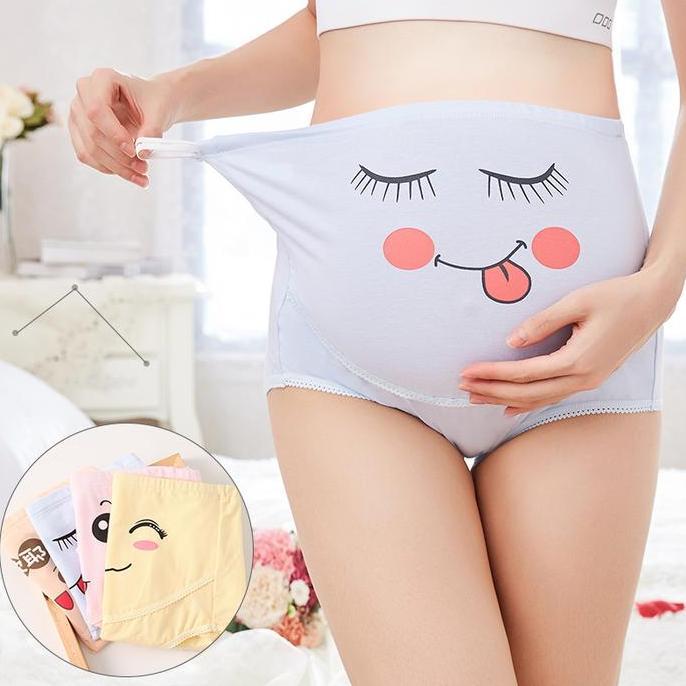 ANGEL MOMMY Celana Dalam Ibu Hamil Jumbo Pinggang Tinggi Celana Dalam Ibu Hamil Celana Dalam Katun B