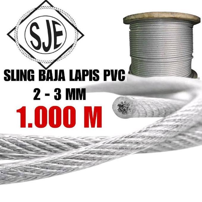 Easy- Sling Pvc 3Mm/ Kat Sling Pvc 3Mm / Seling Baja Lapis Pvc 3Mm / Sling Baja Lapis Pvc 3Mm / 1.00