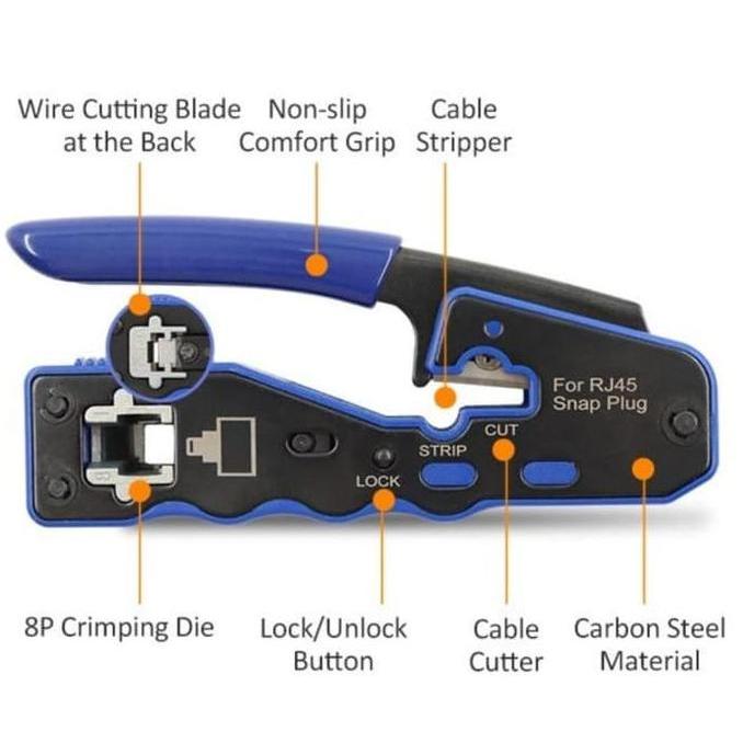 PROXP CRIMPING TOOL EZ CTZS1-02 HIGH QUALITY