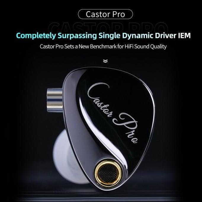 Larisjaminan- Kz Castor Pro Dual Dd In Ear Metal Earphone