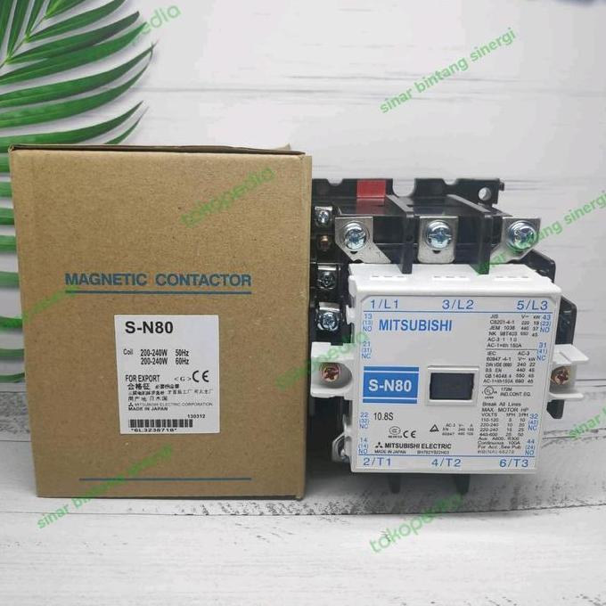 MITSUBISHI KONTAKTOR SN80