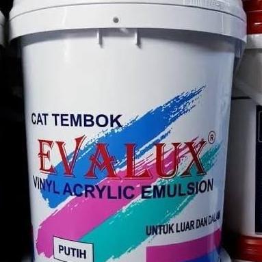 CAT TEMBOK EVALUX 25KG 25 KG PUTIH BARANG BARU MURAH CAT AIR DINDING