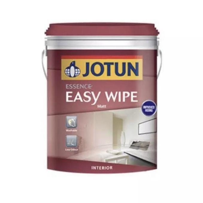 TERBARU - Cat Tembok Jotun Essence Easy Wipe 3.5ltr Abu muda Matrix 9913 3.5 Lit