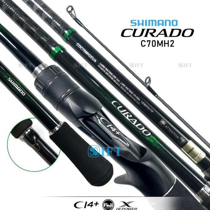 Joran BC SHIMANO CURADO [2022] Fuji CI4+ Hi-Power X | Bait Casting