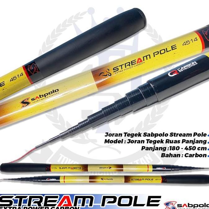 Joran Tegek Sabpolo Stream Pole Carbon