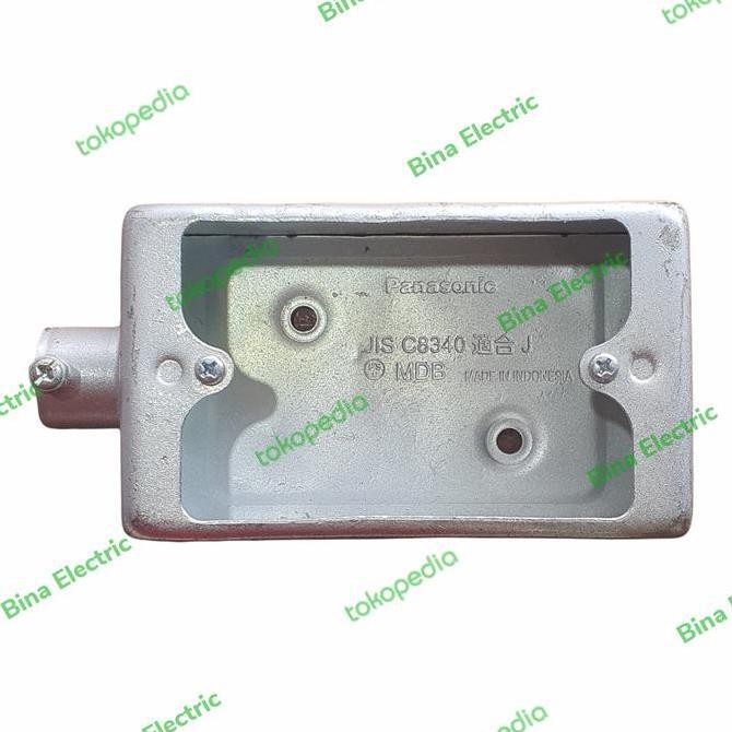 monicstar.id- Surface Switch Box E19 1 Way Panasonic Box Switch E 19 Inbow Dus E19 Diskon
