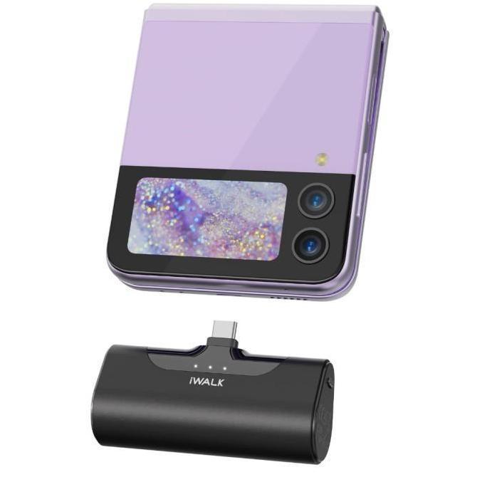 IWALK DBL4500C Ultra Compact Powerbank 4500mAh Built-in USB Type-C