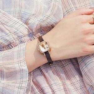 RECOMMENDED JAM TANGAN KOTAK JAM TANGAN KOREA MODEL KOTAK JAM TANGAN FASHION IMPORT JAM TANGAN WANIT