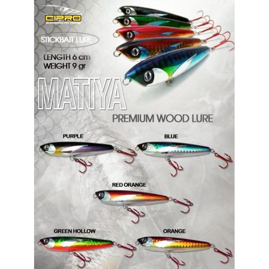 Lure Stickbait CIPRO MATIYA - Umpan Pancing Stick Bait Pensil Floating