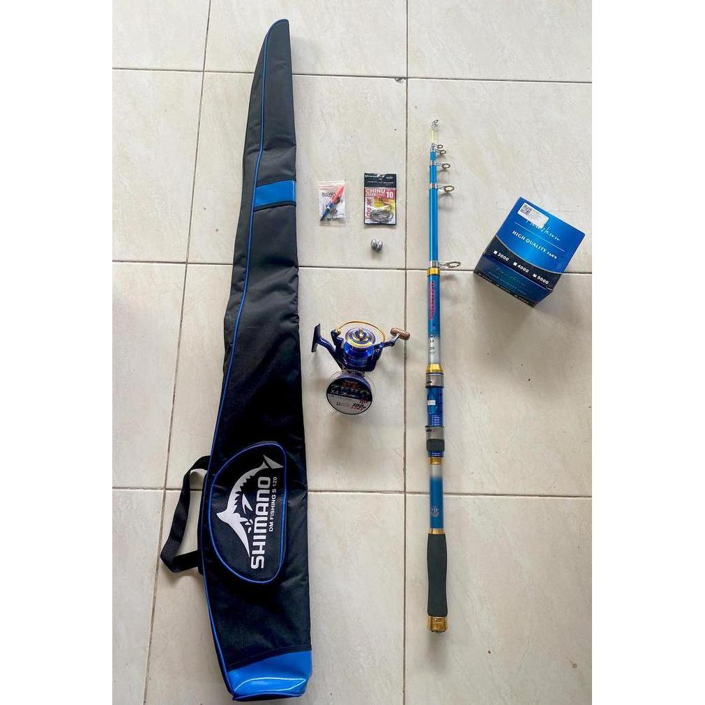 Set pancing laut Mewah Lengkap Tinggal Pake