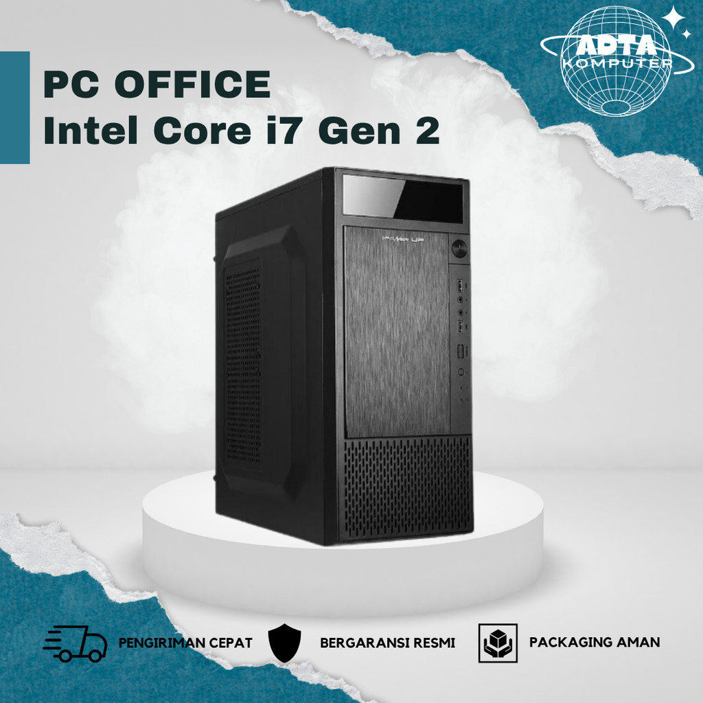 PC Rakitan Intel Core i7 Gen 2 | RAM 8 GB - 16 GB | SSD 256 GB - 1 TB | CPU Only | PC Admin | PC Kas