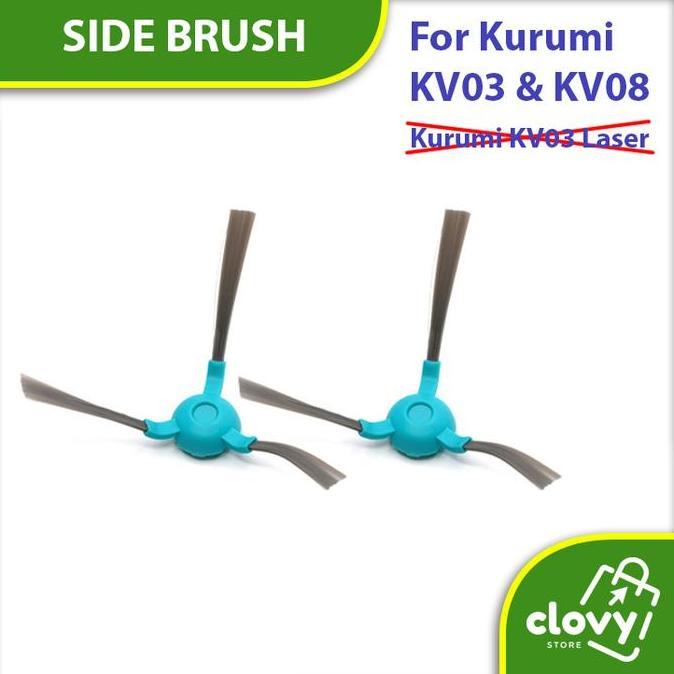 Side Brush for Kurumi KV03/KV08 Robot Vacuum Accessories
