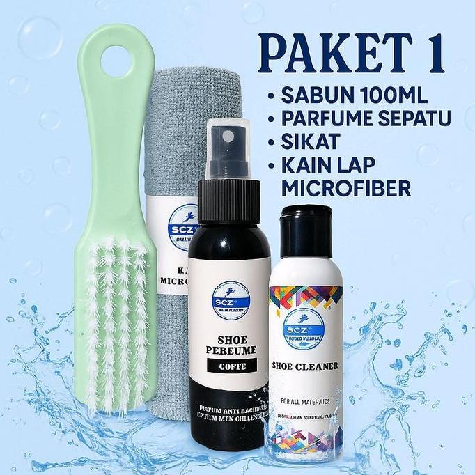 Scarpa- Paket Hemat Pembersih Sepatu - Paket Pembersih Sepatu