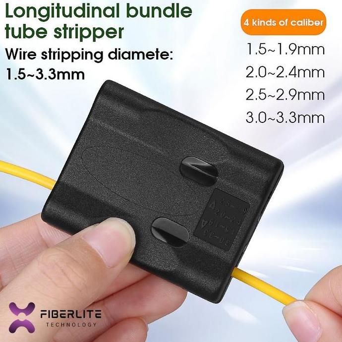 Wagomu Fiber Optic Slitter Tube 1.5-3.3mm Fiber Optic Stripper CENTER Fiber Optic Loose Tube 1,5-3,3