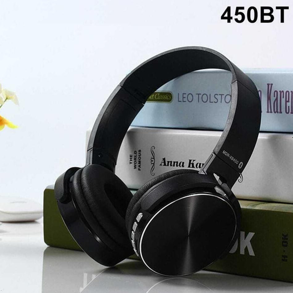 CUCI GUDANG Headset bluetooth wireless earphone headphone bluethooth SONY XB450BT extra bass powerfu