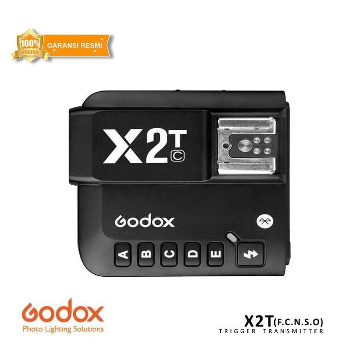 Trigger Godox X2T-C , Transmittera Godox X2T for Canon, Sony, Nikon, Fuji