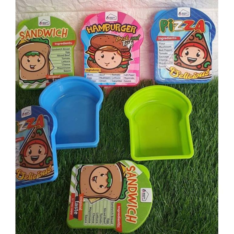 Hot Sale Lunch Box Omprengan Roti Mini Kotak Makan