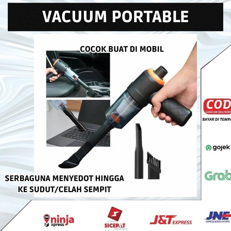 HOT DEALS Vacuum Vacum Vakuum Vakum Jet Cleaner Wireless Portable Mini 2in1 Alat Sedot Hisap Penyedo